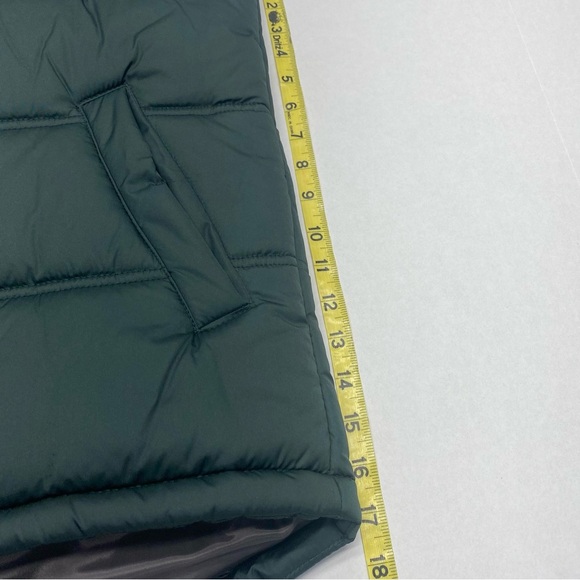 PUFFER VEST MENS MEDIUM GREEN WEATHERPROOF VINTAGE - Picture 7 of 10